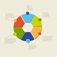 Vector infographic background N12