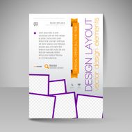 Site layout for design - flyer N27
