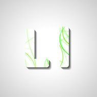 Colorful letter alphabet N64
