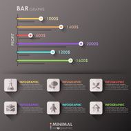 Modern infographics options banner N136