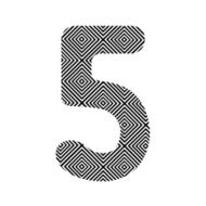 Square pattern number five