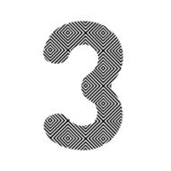 Square pattern number three