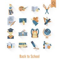 school and education icons N721