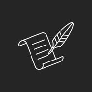 poetry line icon N3