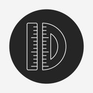 ruler line icon N34