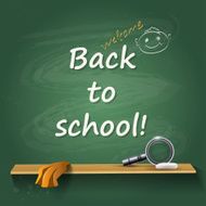 Back to school - card or background