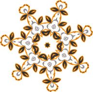 Floral background N166