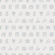 art line icon pattern set N3