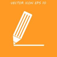 Flat icon of notes N5