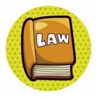 law book theme elements N7