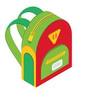 schoolbag vector icon backpack N6