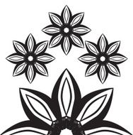 Floral background N184