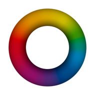 Torus Ring Rainbow Colors