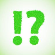grass question mark
