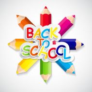 Back to School Concept Vector Illustration N27