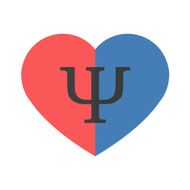 Psychology of relationships symbol
