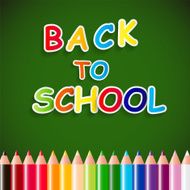 Back to School Concept Vector Illustration N31
