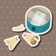Pencil sharpeners theme elements N8