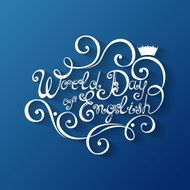 World Day of English Inscription