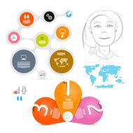 Paper Vector Infographic Layout