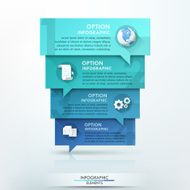 Modern infographics options banner N138