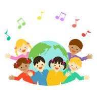 Multicultural children and earth N2