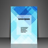 Template flyer with abstract background N4
