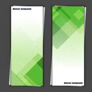 Set of banner templates with abstract background N7