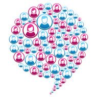 Diversitiy social media people