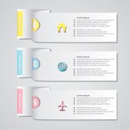 Paper infographic Elements