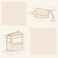 drawings on notebook sheet N6