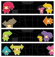 Kids arrows banners N2