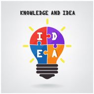 Creative light bulb Idea concept background N15