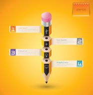 Infographics vector design template N8