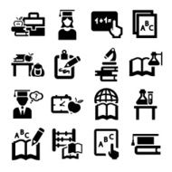 Education Icons Set N36