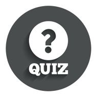 Quiz sign icon Questions and answers game N31