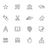 Icon Set Education N11
