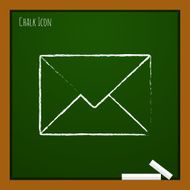 Vector mail icon Eps10 N2