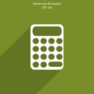 Vector calculator web icon N5