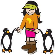 Penguin Girl conservationist