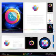 Vector Template Background Design elements N2