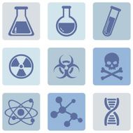 Vector Set of Chemistry Icons