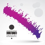 Modern colorful vector inky wallpaper eps8 blob painted