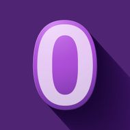 Volume icons number zero N6
