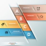 Modern infographics options banner N148