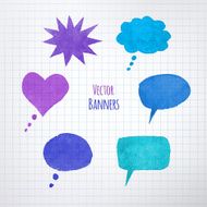 Colorful Speech Bubbles N3