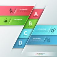 Modern infographics options banner N149