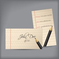Creative business card design