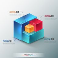 Modern infographics options banner N151