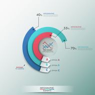 Modern infographics options banner N152